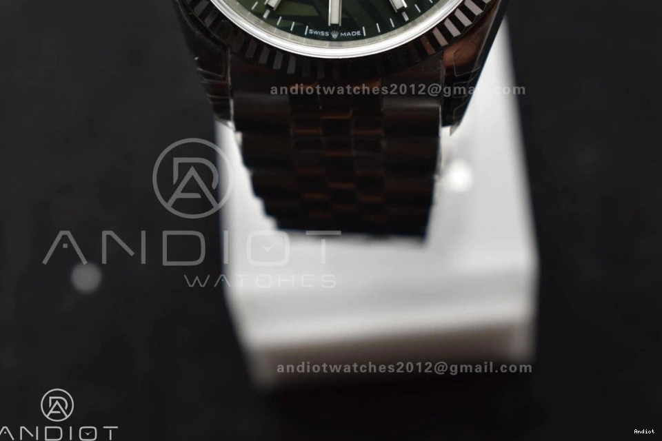126234 SS 1:1 VSF Best 576 904L 36 DateJust Jubilee Steel ComfortFit Dial on VS Edition Green Bracelet Leaf 0723